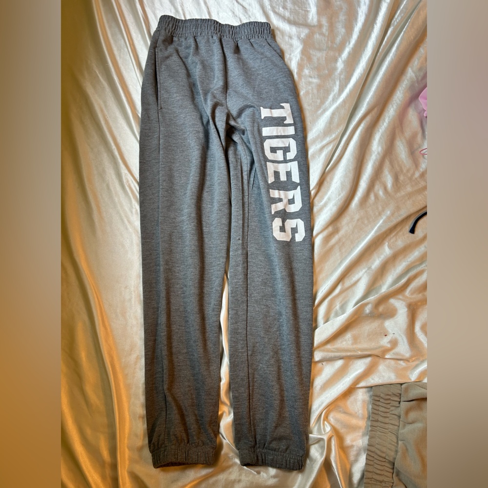 Gray TIGERS Kids Sweatpants